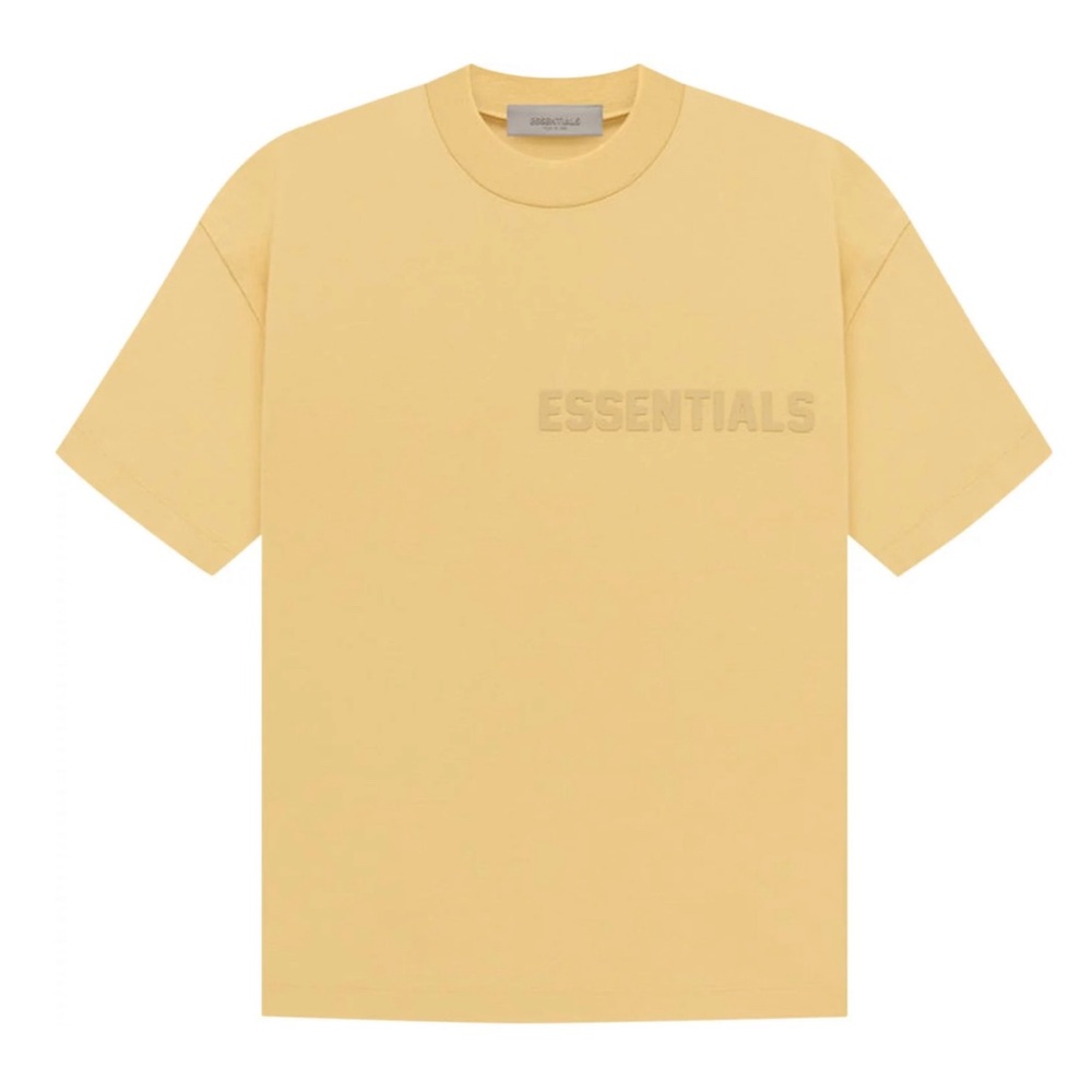 Fear of God Essentials Short-Sleeve Tee Yellow XS